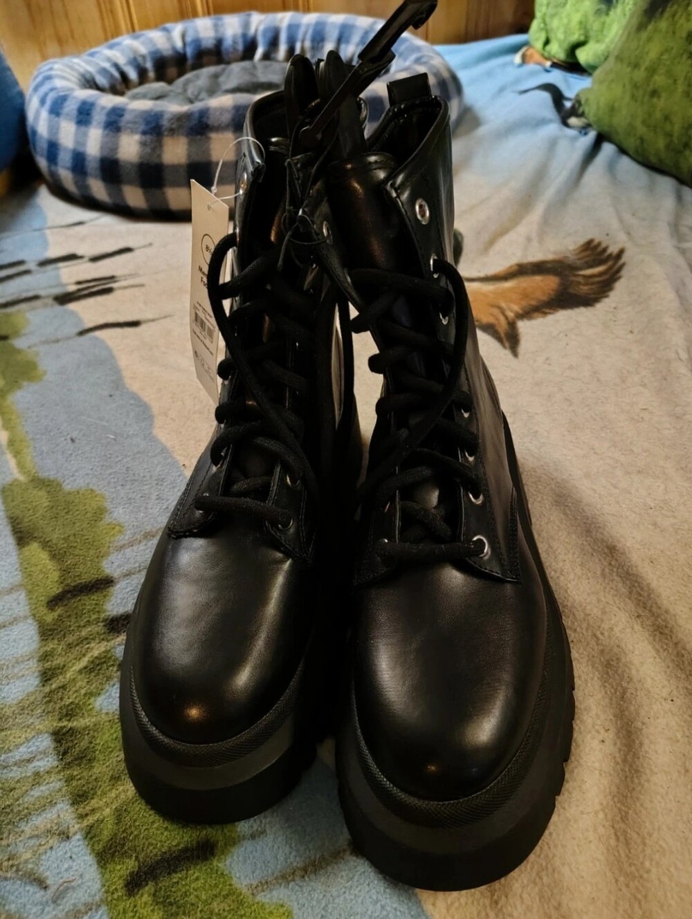 No Boundaries Memory Foam Combat Boots